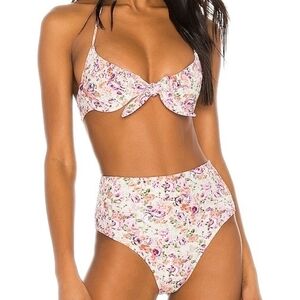 LPA Revolve Love Potion Floral Bikini SET